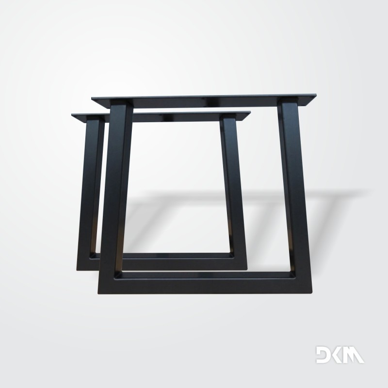Picioare metalice pentru masa dining rectangulara PM03